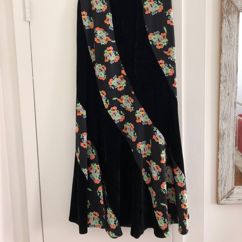 Free People Velvet Skirt Size 6